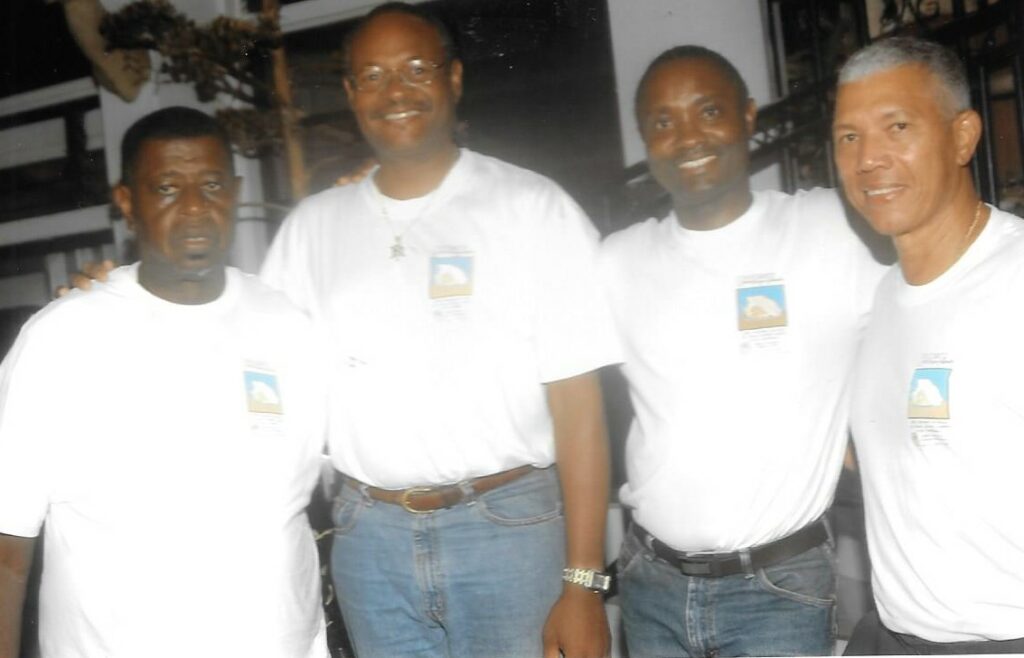 . Gilbert Sprauve, Dr. Ronald Harrigan, Dr. SolomonKabuka and Dr. Orville Kean